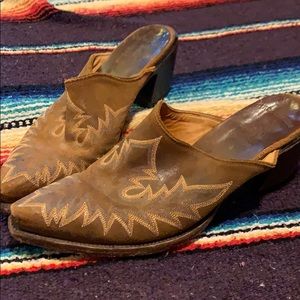 Old gringo suede mules